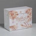 Пакет-коробка «С Новым годом», 23 × 18 × 11 см